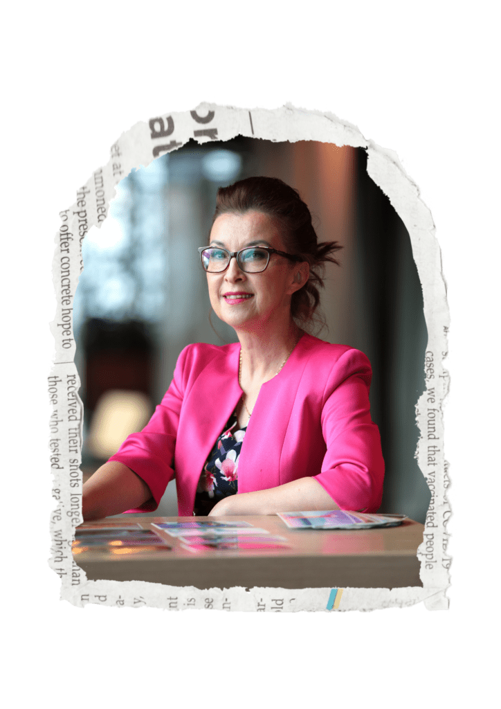 Nazywam się Eliza Rotocka-Kamińska i jestem Certyfikowaną Trenerką Mentalną oraz Liderką Wyższego Ja.- strona o mnie